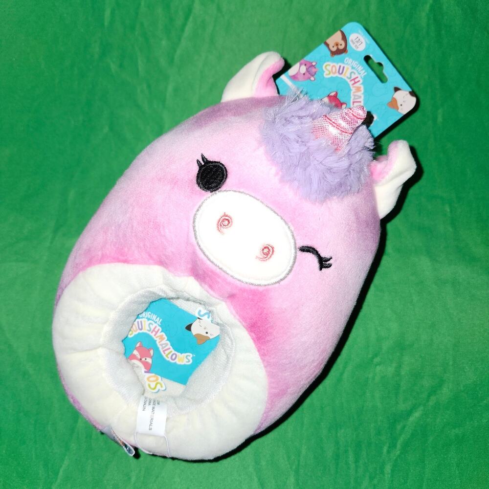 Squishmallows Unicorn Plush Slippers NWT • Kids 13/1